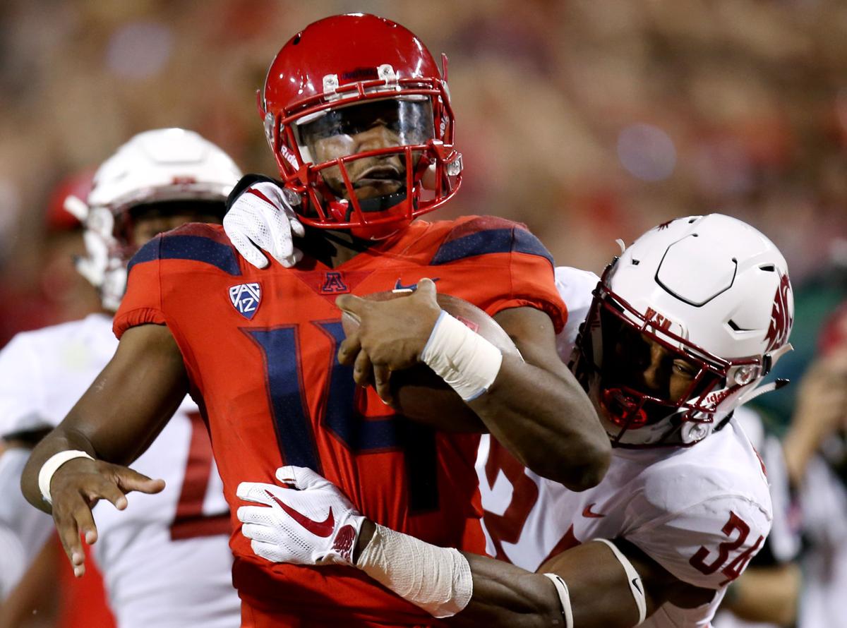 Arizona Wildcats vs. No. 15 Washington State Cougars college football