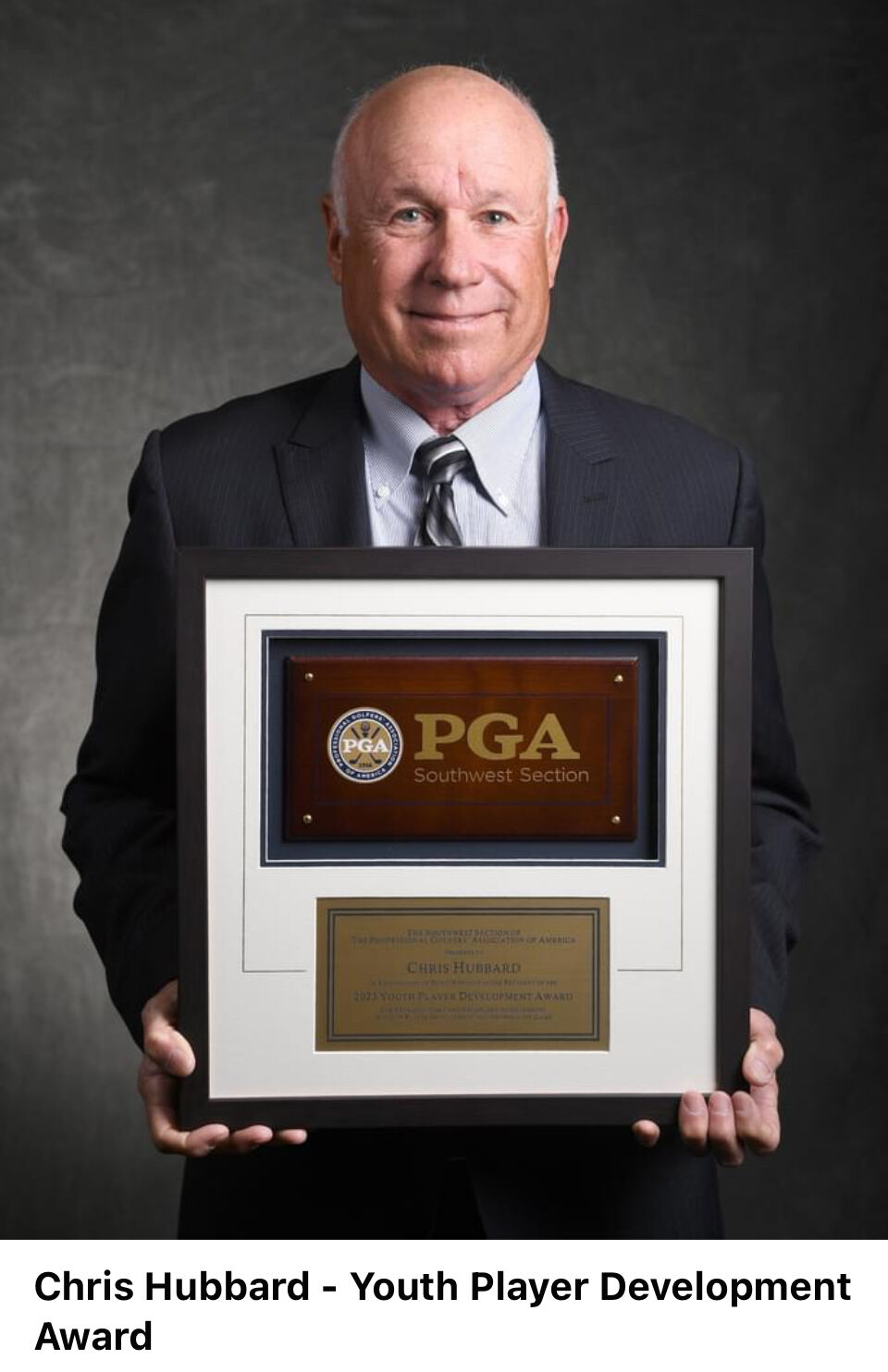 Congratulations Chris Hubbard PGA