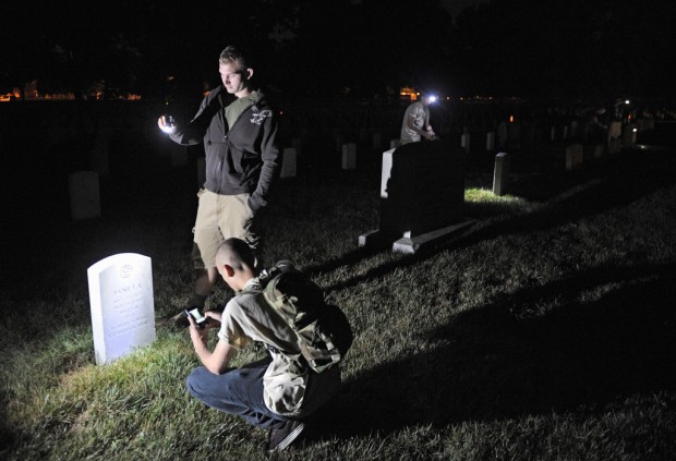 Nightly photos taken at Arlington   