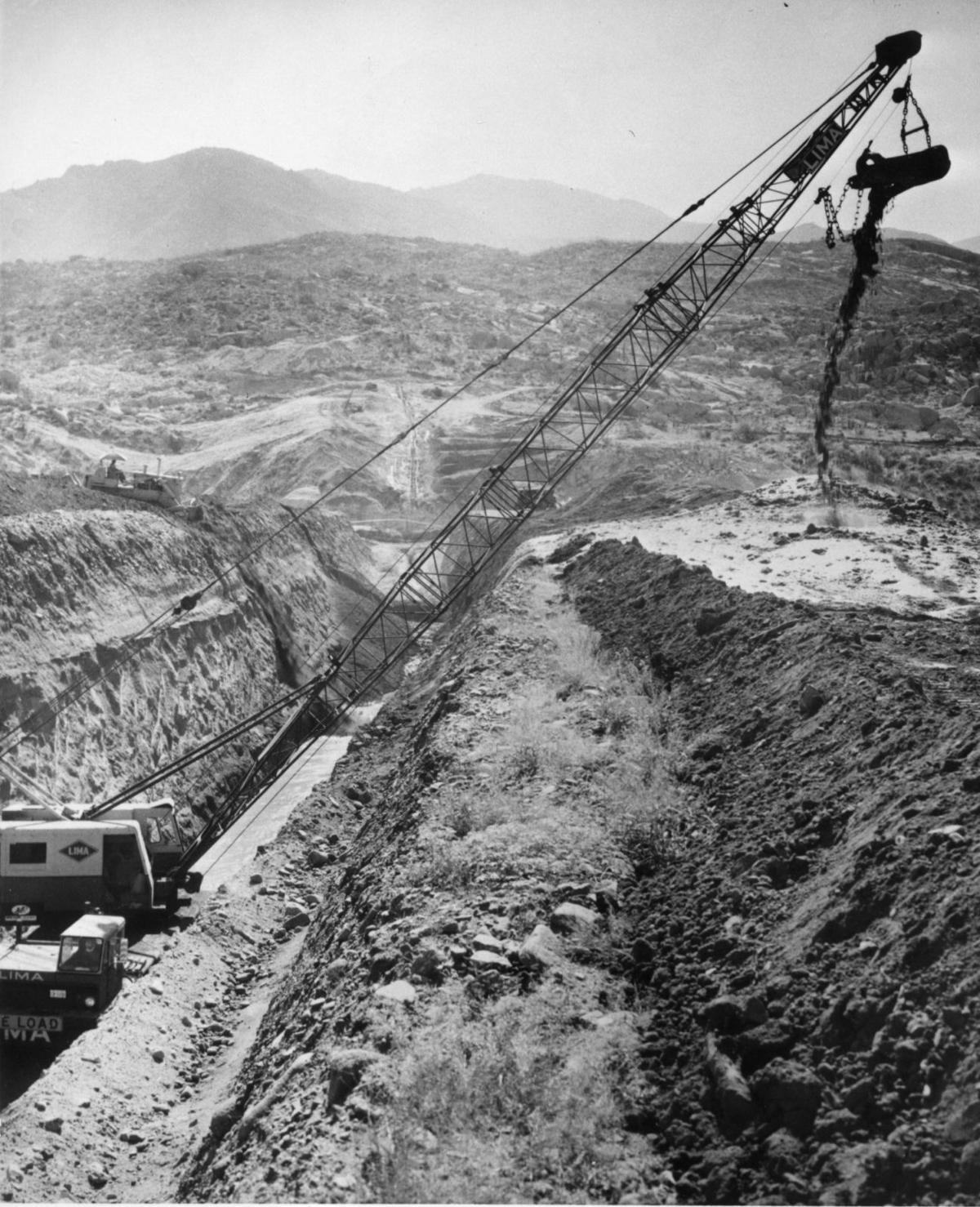 Golder Lake and dam 1963-1980