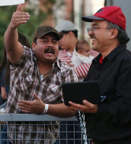 Protest at Illegal Pete's