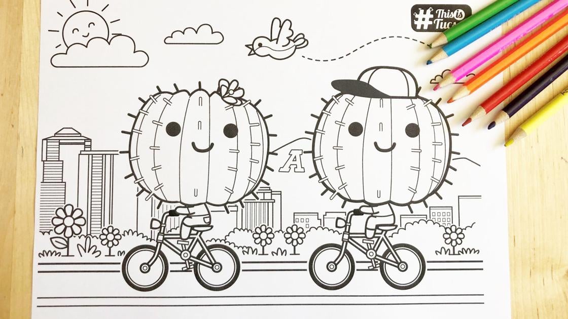 De Stress At Home With Free Coloring Pages Made By Tucson