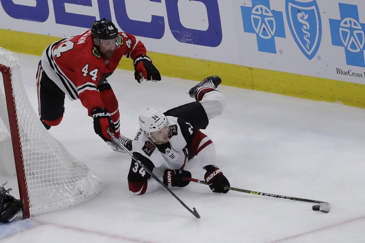 Coyotes Blackhawks Hockey