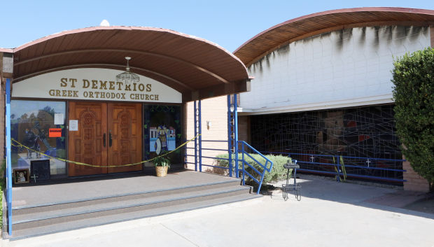 St. Demetrios Greek Orthodox Church fire