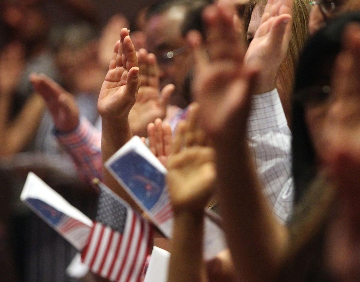 Photos July 4th naturalization ceremony Photography