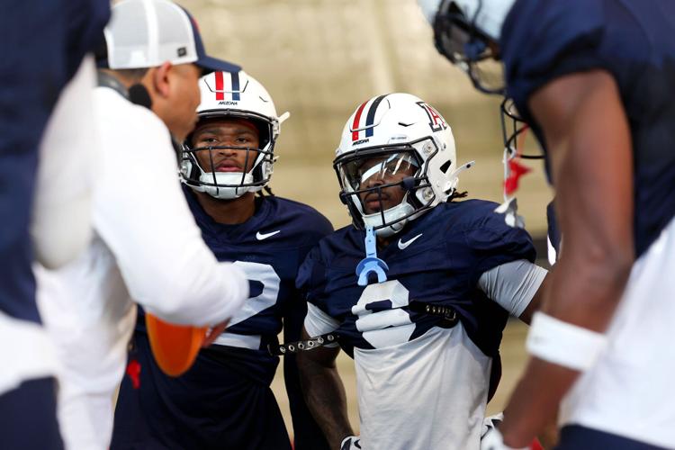 Spring football practice continues