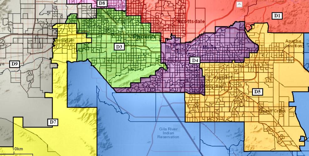 Phoenix-area congressional maps