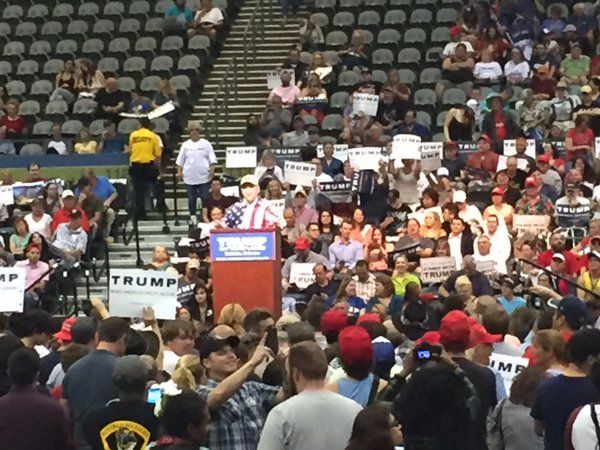 Donald Trump rally in Tucson