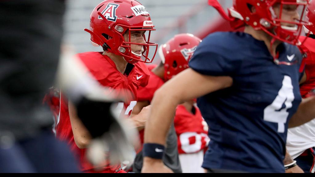 Arizona kicker Lucas Havrisik gets into the swing of things after ...