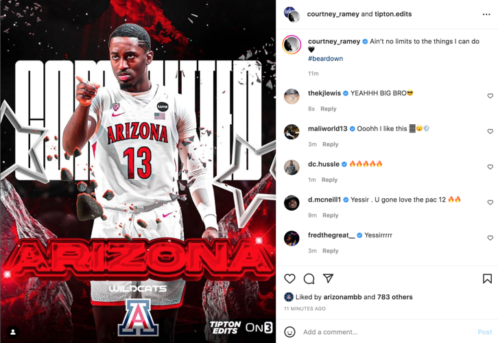 Texas transfer guard Courtney Ramey commits to Arizona Wildcats