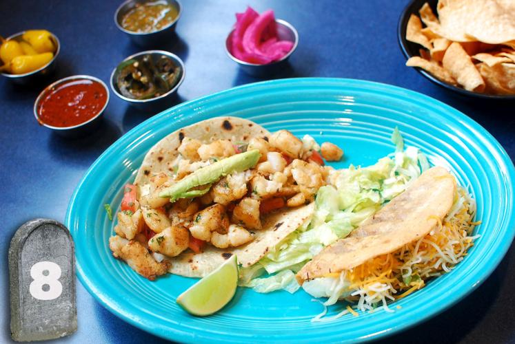 Fish taco, Papa Locos Tacos and Burgers