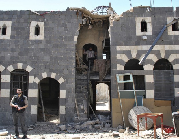 Historic sites endangered in Syria    