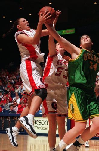 Adia Barnes through the years