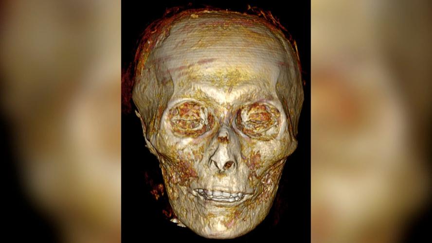 The 3,500-year-old mummy of an Egyptian king has been 'digitally unwrapped' for the first time