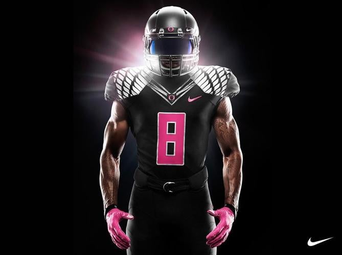 Week 8's top college football uniforms: Oregon Ducks 'Stomp Out Cancer' -  ESPN