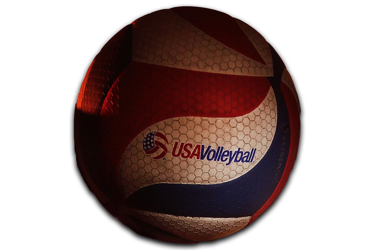 Volleyball stock image