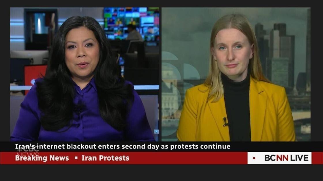 Internet blackout in Iran enters second day as anti-government protests intensify