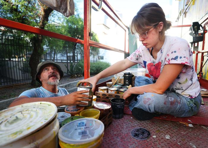 'Paula Verde' blooms in downtown Tucson