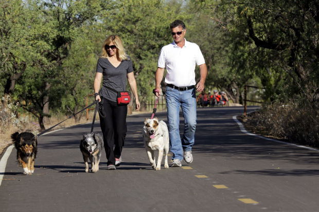 LeeAnne Savage and Her Dogs