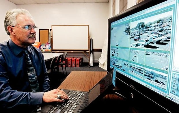 Campus under camera eye  