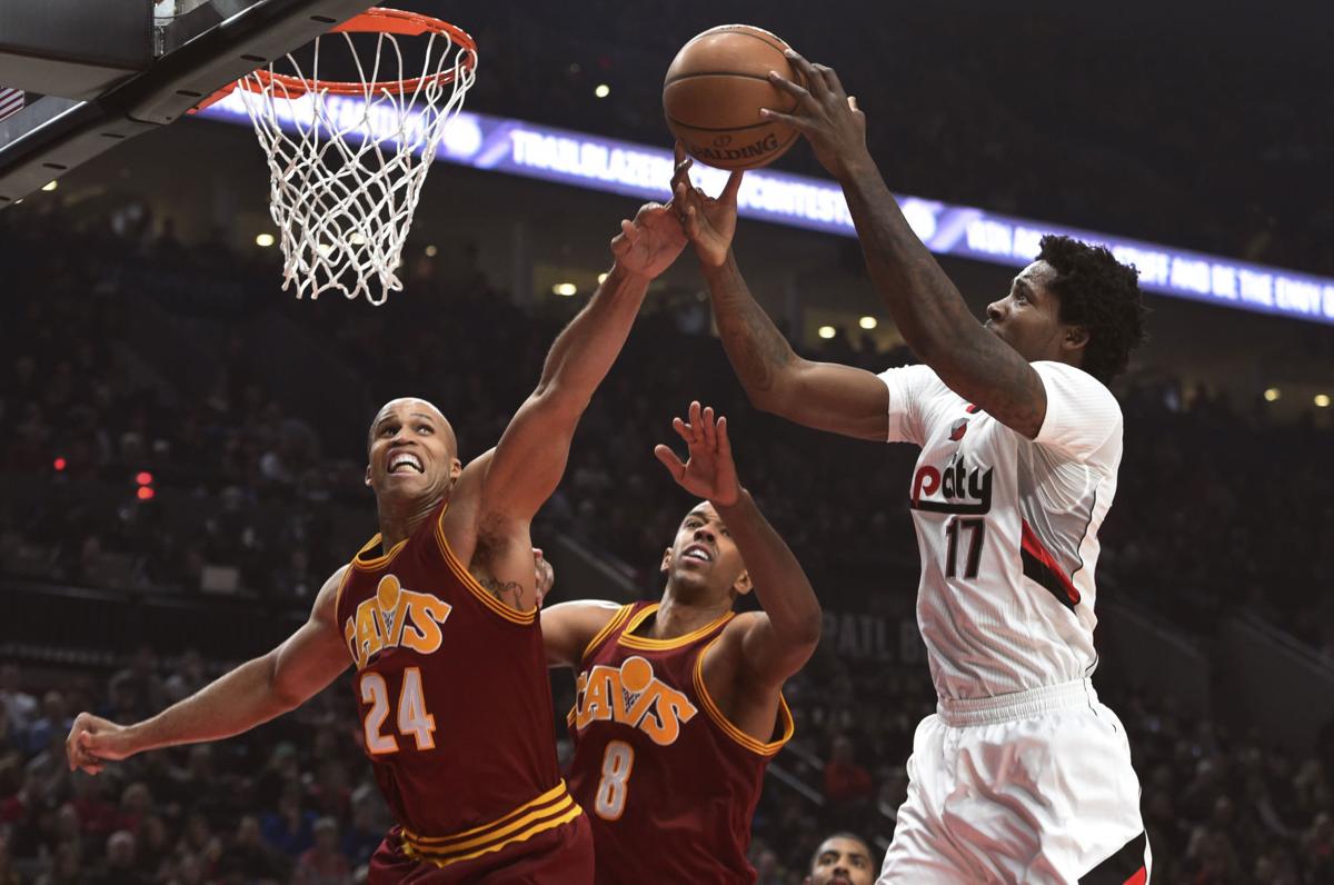 Cavaliers Trail Blazers Basketball