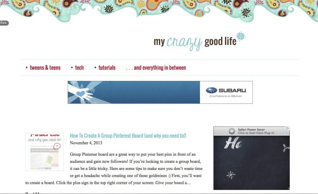 My Crazy Good Life
