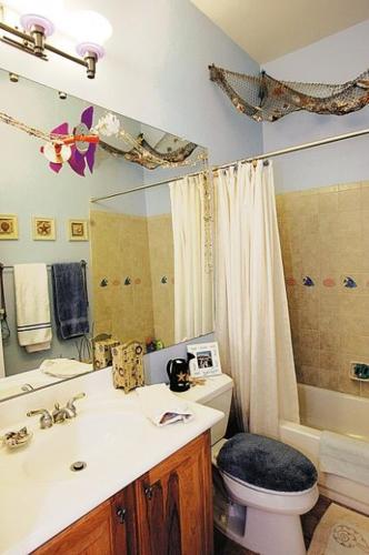 Design bath to appeal to kids  