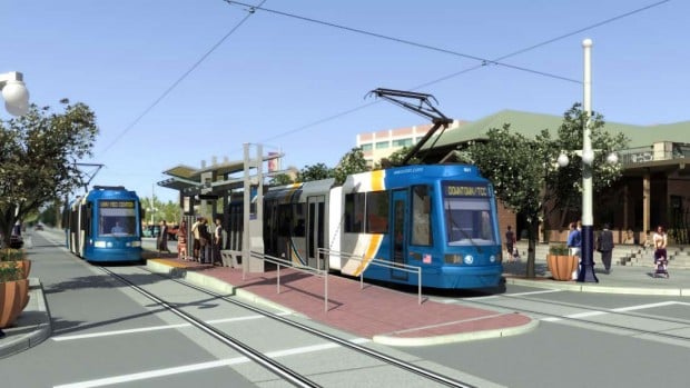 Tucson modern streetcar