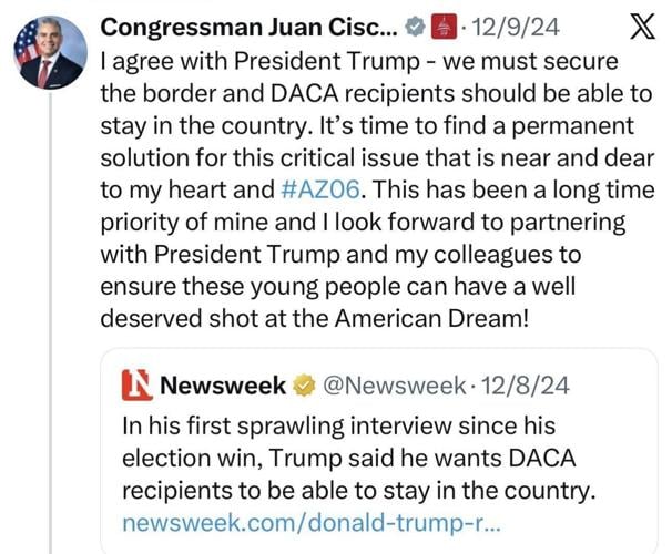 Local opinion: Rep. Juan Ciscomani: Our similarities outweigh our differences
