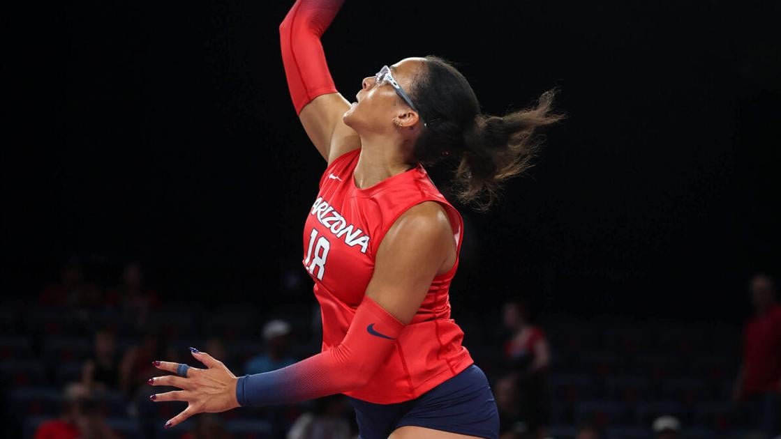 Power outage can’t stop Arizona volleyball’s Destiny Ndam-Simpson from making a big spark