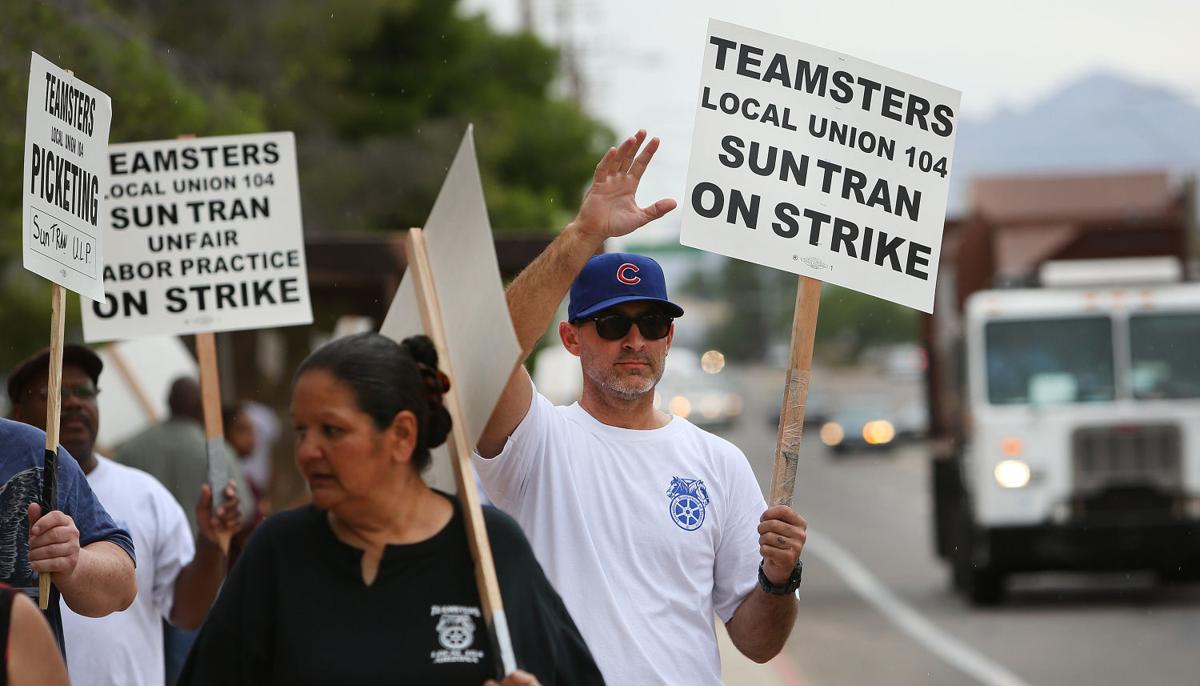 Teamsters Break Strike Record Plan To Rally Local News Tucson Com