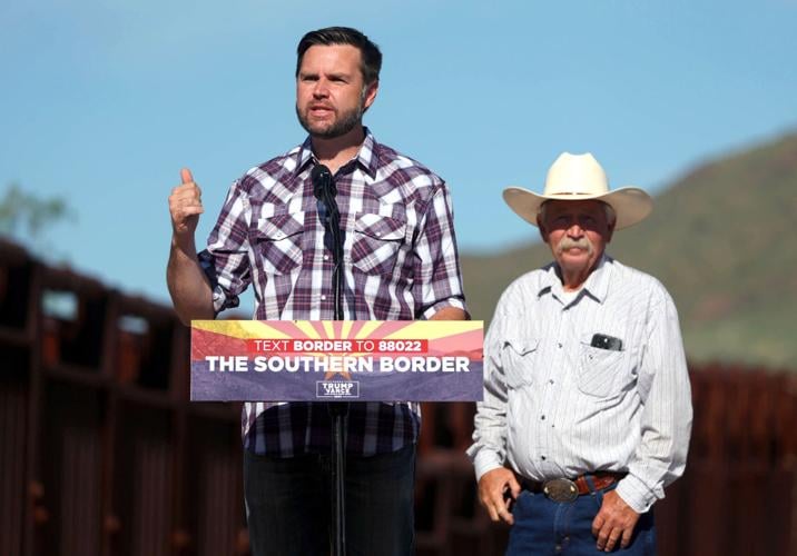 JD Vance visits U.S.-Mexico border