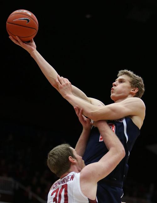 No 18 Arizona Wildcats Vs Stanford Cardinal College Basketball