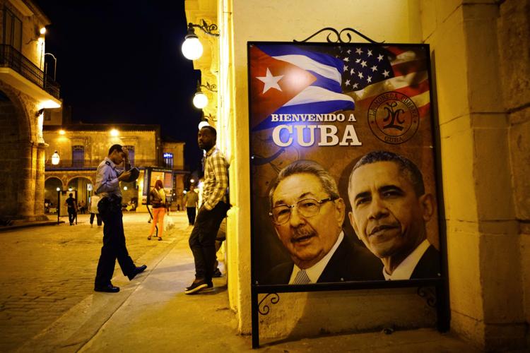 APTOPIX Cuba Obama