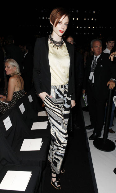 Celebs at New York Fashion Week 