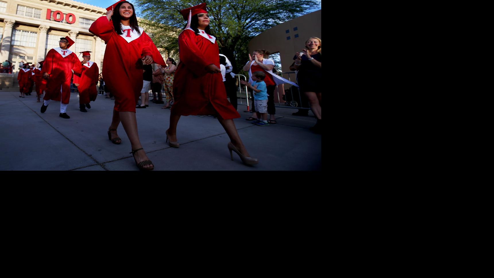 Photos 2017 Tucson High School graduation