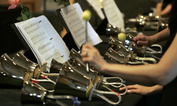 Bells make a joyous sound   