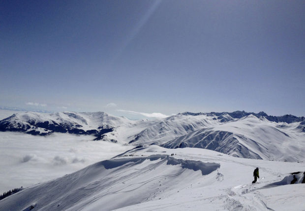 Skiing in Kashmir is winter nirvana - even with the ever-present soldiers and their AK-47s    