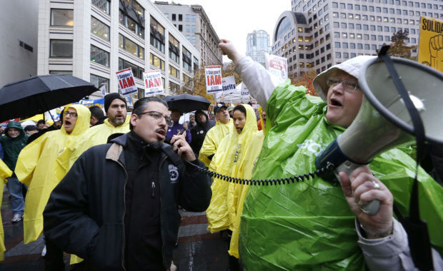 Boeing Labor Rally