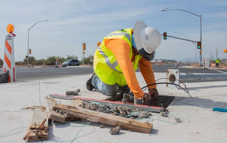 Valencia Road construction