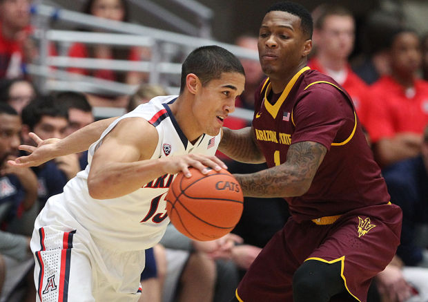 Arizona vs. Arizona State men's college basketball