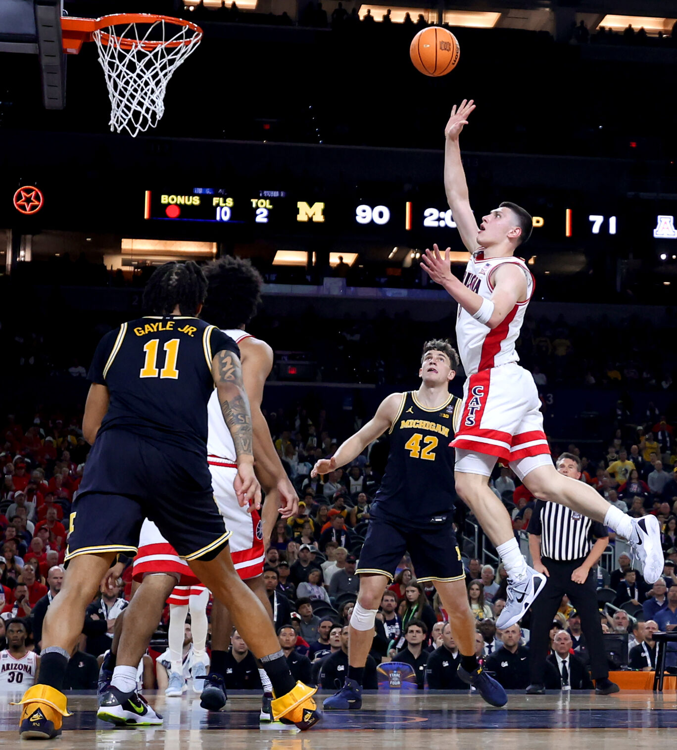 Arizona vs Michigan Final Four