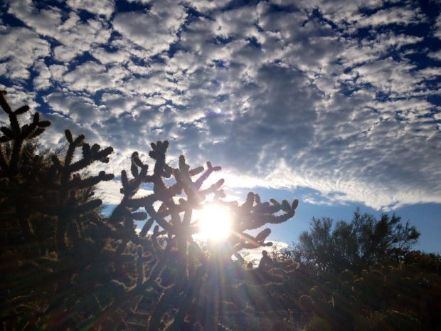 Sunrise over Tucson