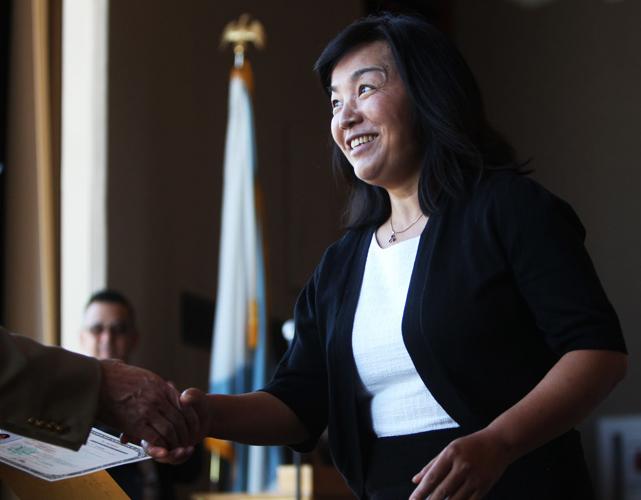 Naturalization ceremony