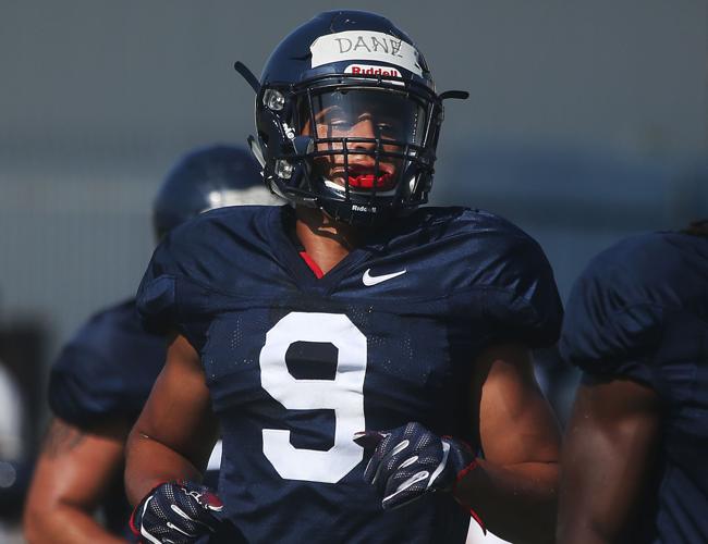Arizona Wildcats football practice