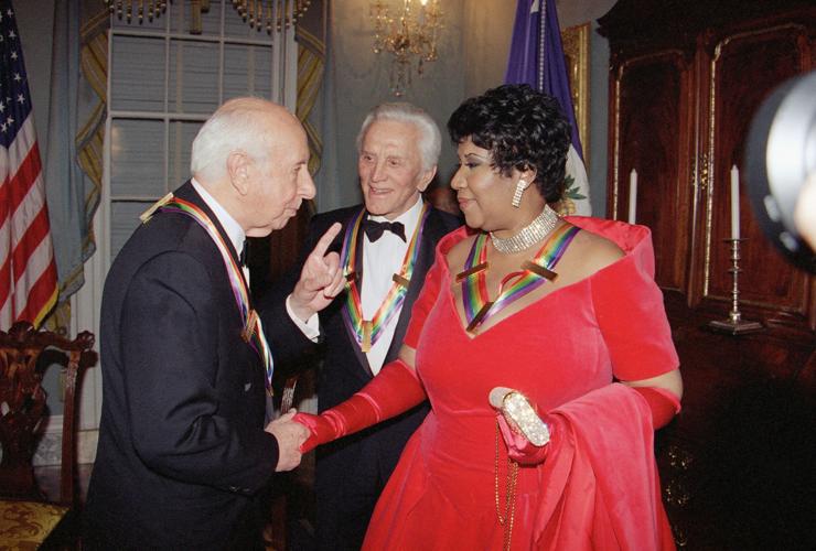 Aretha Franklin and Morton Gould, 1994