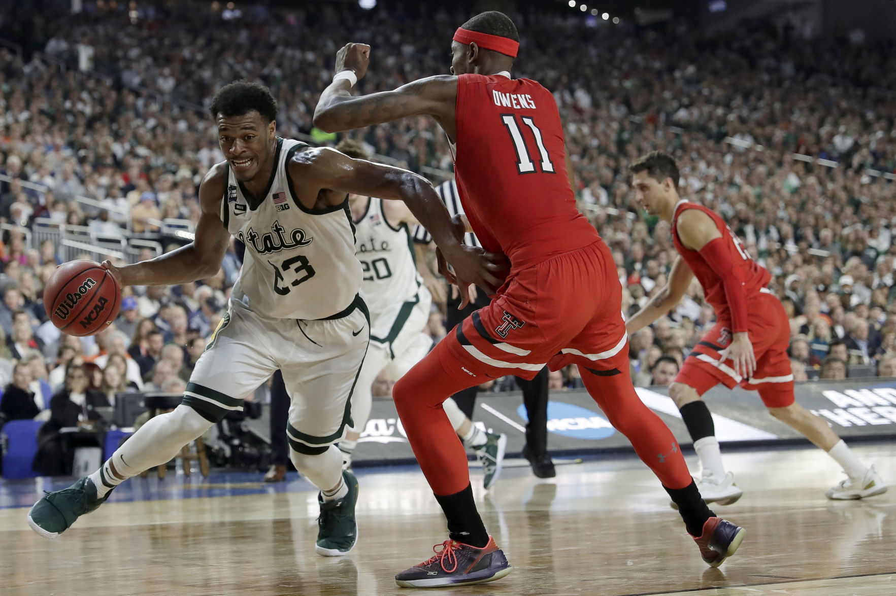 Final Four Texas Tech Michigan St Basketball