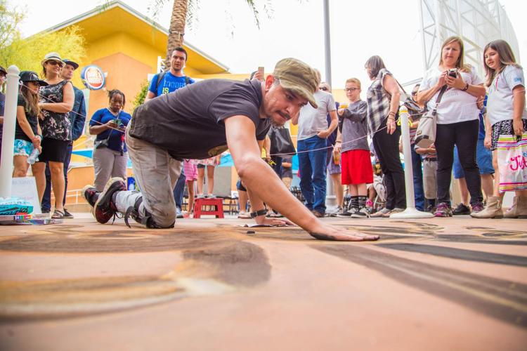 Chalk art festival