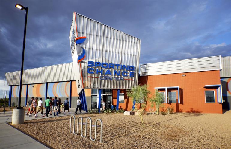 Sporting Chance basketball center packed with action