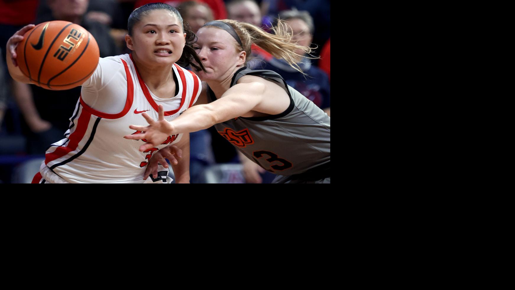 Oklahoma St. Cowgirls wrangle Arizona Wildcats before season-high McKale crowd